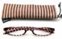 Tan Stripe Readers